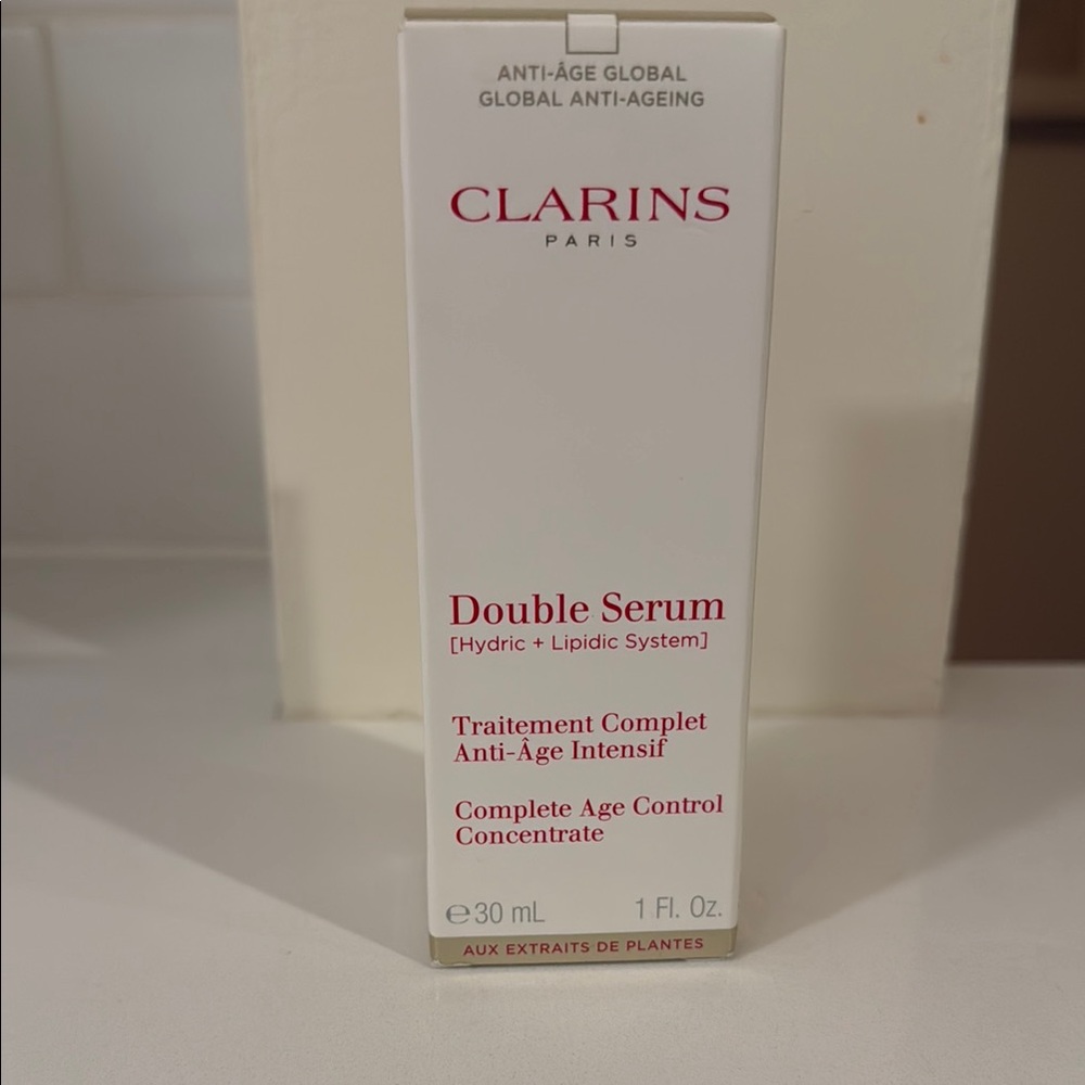 Clarins Double Serum - White